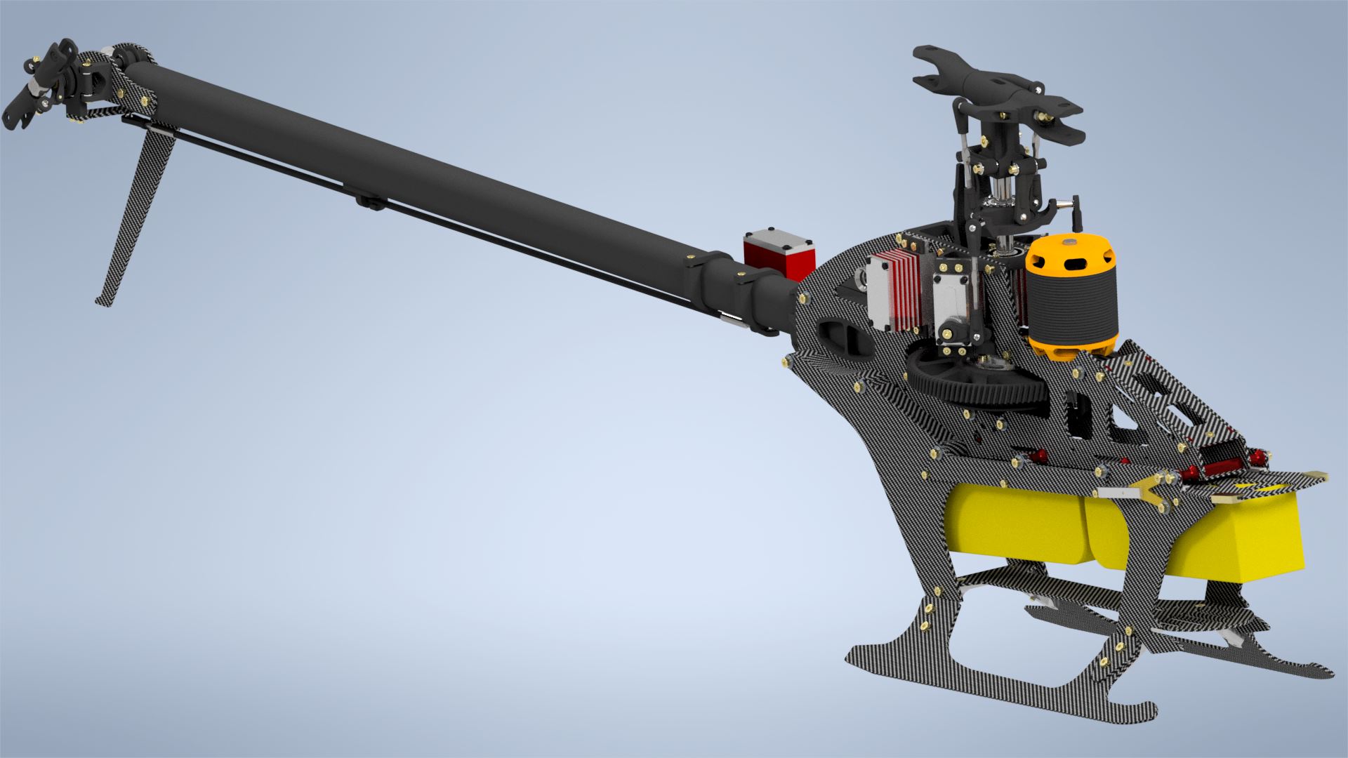 遥控直升机结构